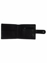 Meatfly Meatfly portofel din piele Nathan Premium Black | Negru | Mărime