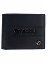 Meatfly Meatfly portofel din piele Zac Premium Black | Negru | Mărime