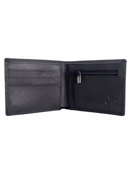 Meatfly Meatfly portofel din piele Zac Premium Black | Negru | Mărime