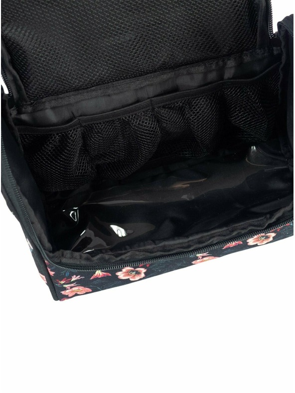 Meatfly Meatfly trusă de toaletă Cara Hibiscus | Neagră | Mărime