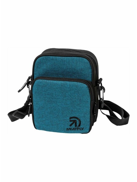 Meatfly Meatfly geantă pentru bărbați Hardy Petrol Heather | Albastră | Volum 1,5 L