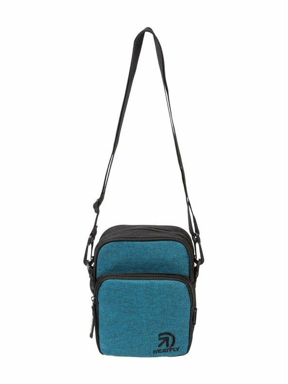 Meatfly Meatfly geantă pentru bărbați Hardy Petrol Heather | Albastră | Volum 1,5 L