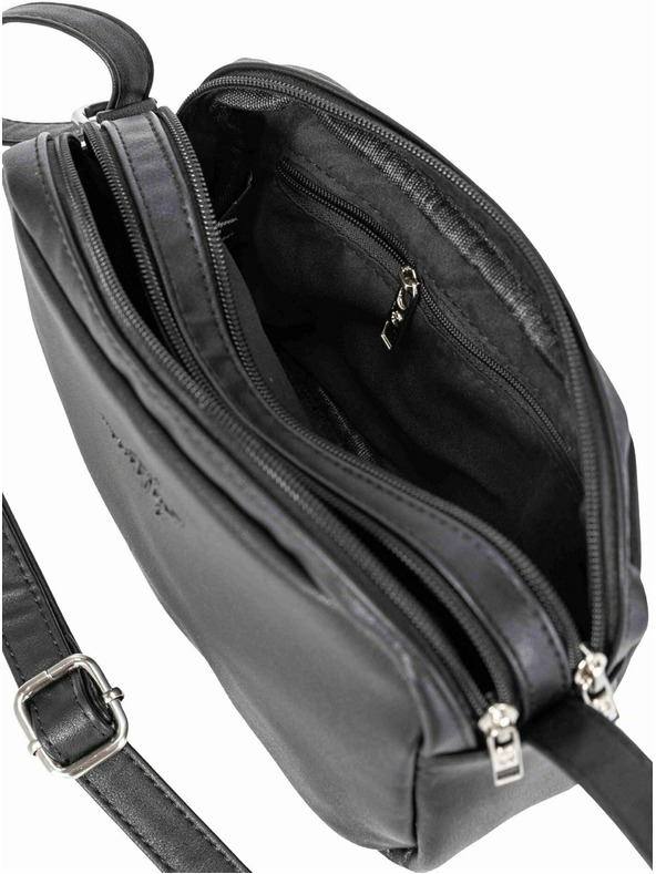 Meatfly Meatfly geantă Talia Black | Neagră | Volum 1,5 L