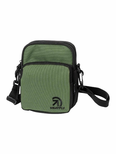 Meatfly Meatfly geantă pentru bărbați Hardy Dark Olive | Verde | Volum 1,5 L