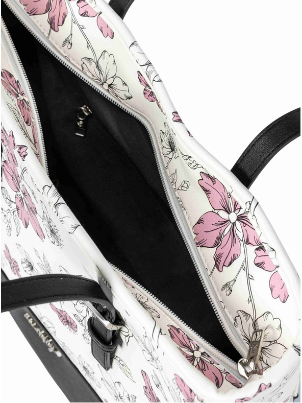 Meatfly Meatfly geantă Slima Blossom White | Albă | Volum 12 L