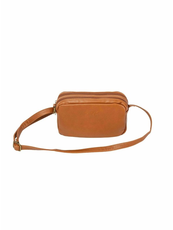 Meatfly Meatfly geantă Talia Brown | Maro | Volum 1,5 L