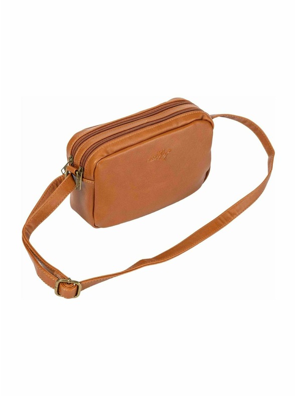 Meatfly Meatfly geantă Talia Brown | Maro | Volum 1,5 L