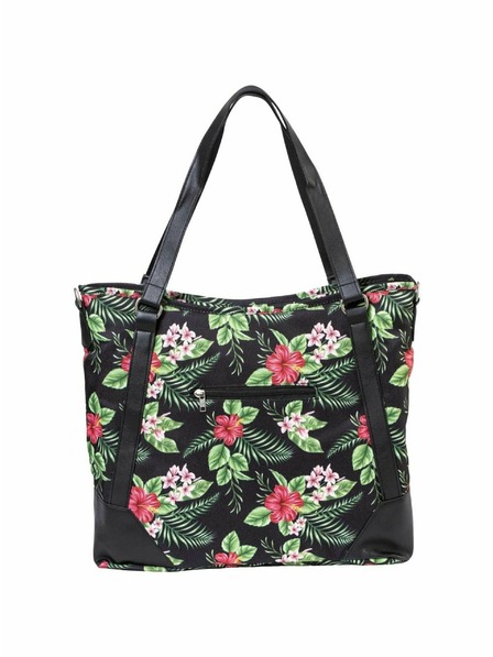 Meatfly Meatfly geantă pentru femei Insanity Tropical Black | Neagră | Volum 11 L
