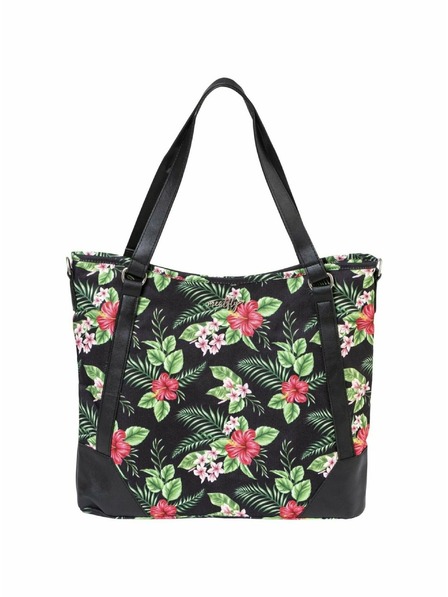 Meatfly Meatfly geantă pentru femei Insanity Tropical Black | Neagră | Volum 11 L