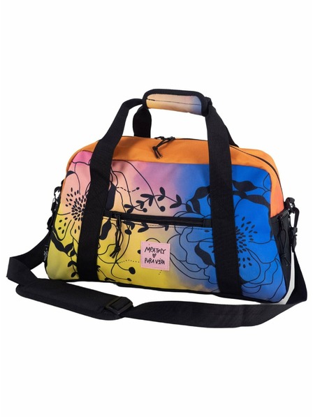 Meatfly Meatfly geantă de călătorie X Pura Vida Mavis Flori Piersică | Roz | Volum 26 L