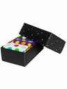 Meatfly Meatfly șosete damă Lt. Regular Dots pachet cadou | Multicolor | Mărime