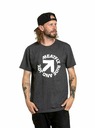 Meatfly Meatfly tricou pentru bărbați Arrow Charcoal Heather | Gri | Mărime
