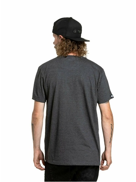 Meatfly Meatfly tricou pentru bărbați Arrow Charcoal Heather | Gri | Mărime
