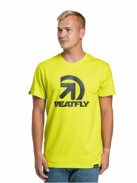 Meatfly Meatfly tricou pentru bărbați Dais Safety Yellow | Galben | Mărime
