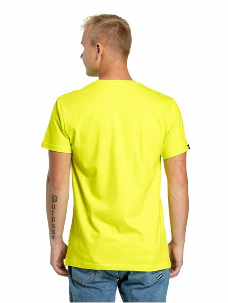 Meatfly Meatfly tricou pentru bărbați Dais Safety Yellow | Galben | Mărime