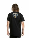 Meatfly Meatfly tricou pentru bărbați Crossbones Black | Negru | Mărime