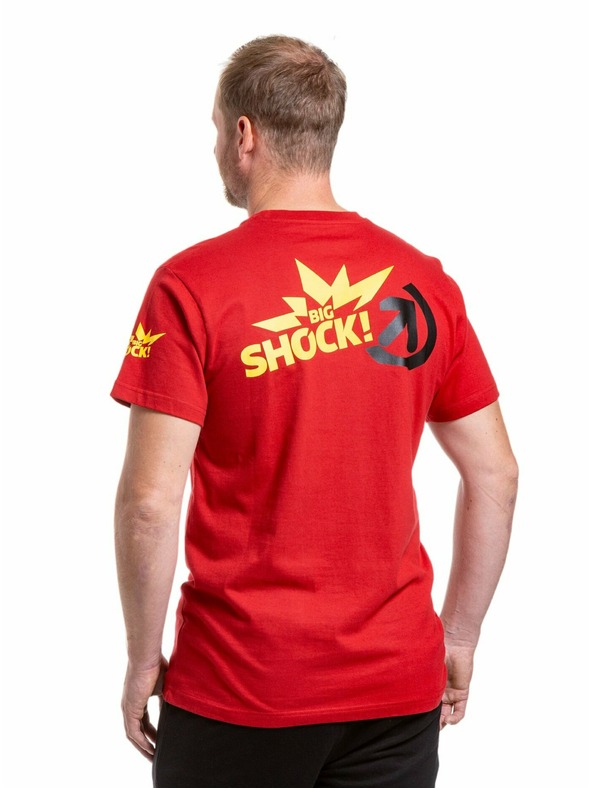 Meatfly Meatfly tricou pentru bărbați Big Shock Teamup Roșu Închis | Roșu | Mărime