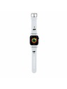 Karl Lagerfeld Karl Lagerfeld Karl și Choupette Head NFT Curea pentru Apple Watch 38/40/41 White