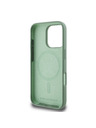 Karl Lagerfeld Karl Lagerfeld Liquid Silicone K&CH Heads MagSafe Carcasă Spate pentru iPhone 16 Pro Kaki