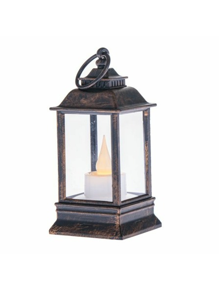 Casa de Engel Felinar din plastic cu lumânare LED, 0/240