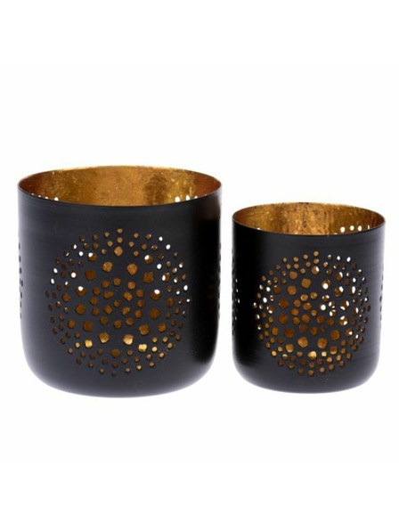 Casa de Engel Suport de lumânări din metal - set de 2, 6/24