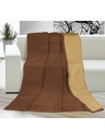 Bellatex Pătură de o singură culoare 150x200cm ciocolată / alune