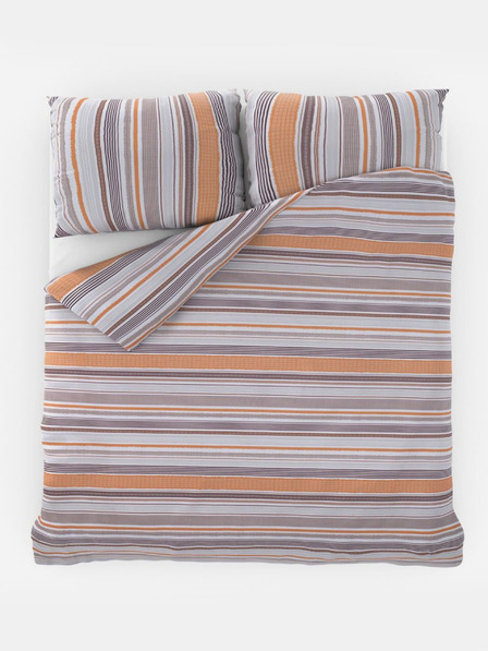 Kvalitex Lenjerie de pat din bumbac franțuzesc 220x200, 70x90cm VENTA bej