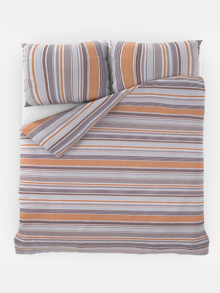 Kvalitex Lenjerie de pat clasică din bumbac 140x200, 70x90cm VENTA bej