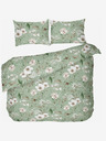 Kvalitex Lenjerie de pat franceză din bumbac DELUX 200x200, 70x90cm MAGNOLIA verde