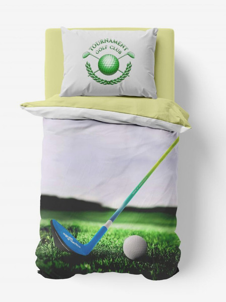 Kvalitex Lenjerie de pat 3D 140x200, 70x90cm Golf
