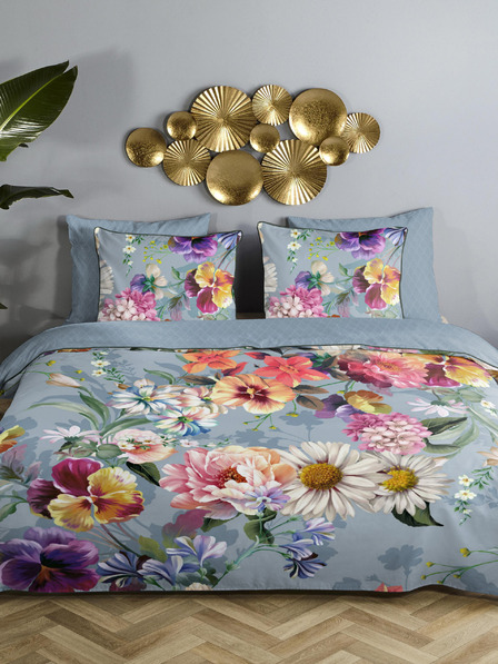 Descanso Lenjerie de pat Descanso satin gri 140 x 220 cm