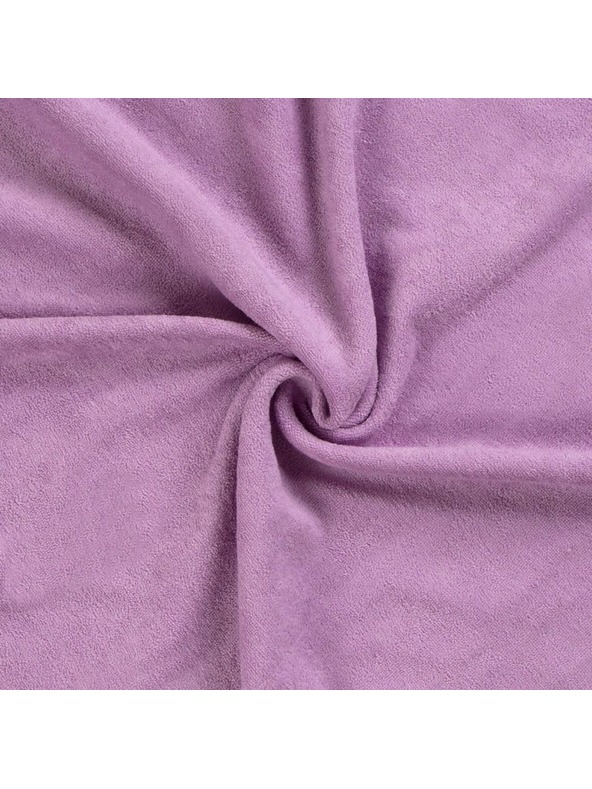 Kvalitex Cearșaf froté 220x200cm violet deschis Kvalitex