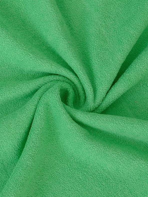 Kvalitex Cearșaf froté 200x200cm verde