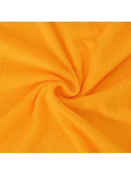 Kvalitex Cearșaf froté pentru pat dublu 180x200cm galben intens Kvalitex