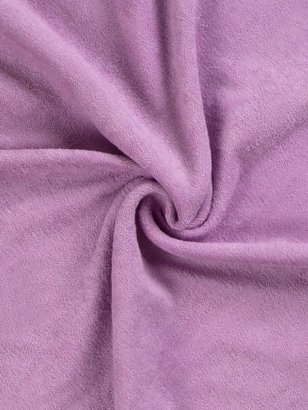 Kvalitex Cearșaf Terry 100x200cm violet deschis Kvalitex