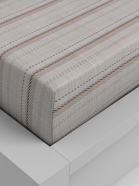 Kvalitex Cearșaf satinat Luxury Collection 100x200cm Oksia Kvalitex