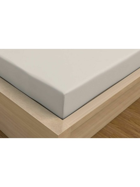 Kvalitex Cearceaf satinat Luxury Collection 200x200cm alb Kvalitex