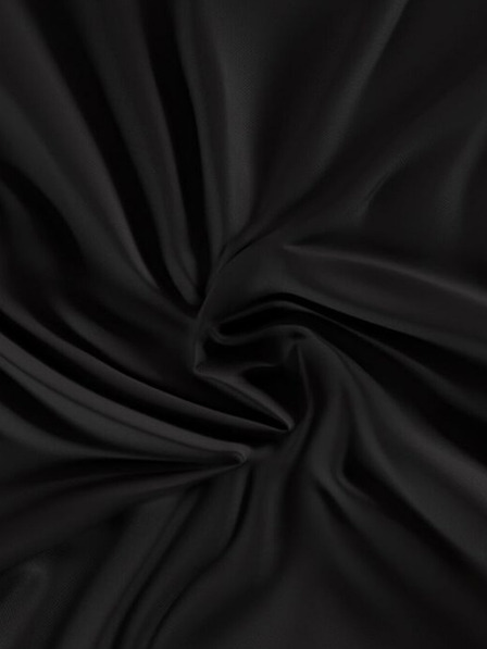 Kvalitex Cearșaf satin Luxury Collection 200x200cm negru Kvalitex