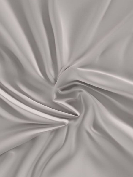 Kvalitex Cearșaf satin Luxury Collection 200x200cm gri deschis Kvalitex