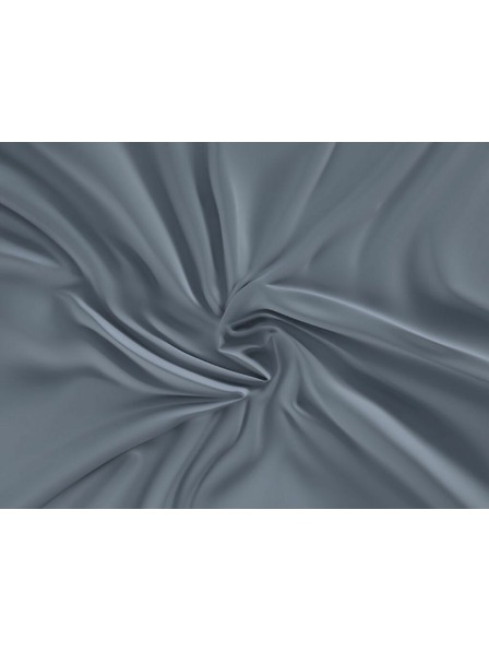 Kvalitex Cearșaf satin Luxury Collection 200x200cm gri închis Kvalitex