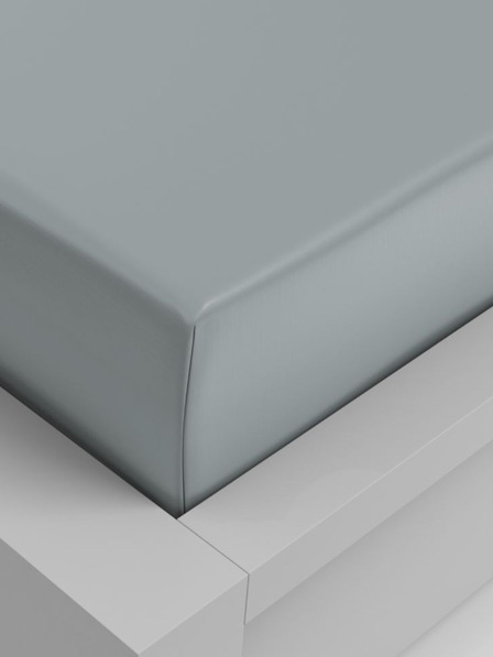 Kvalitex Cearșaf elastic viscoză 80x200cm verde deschis