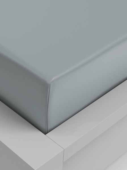 Kvalitex Cearșaf elastic viscoză 100x200cm verde deschis