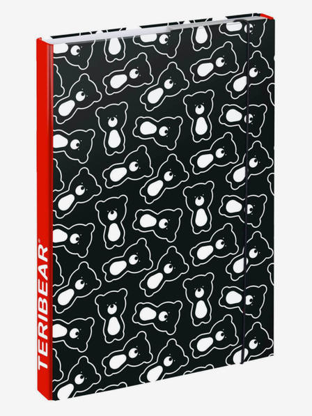 BAAGL  Copertă neagră pentru caiete școlare A4 Teribear Baagl