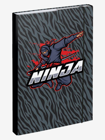 BAAGL  Gri Copertă de caiet școlar A4 Ninja Baagl