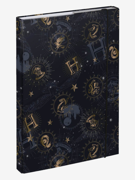 BAAGL  Coperte pentru caiete școlare negre A4 Harry Potter Hogwarts Baagl