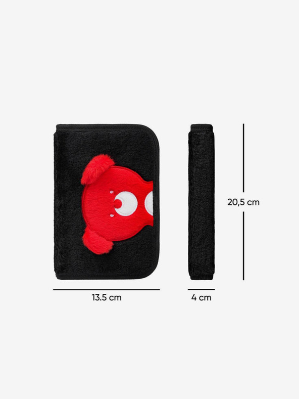 BAAGL  Penar școlar negru cu un singur nivel teribear Baagl