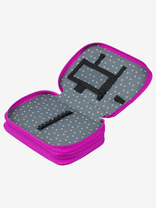 BAAGL  Gentuță școlară roz cu două niveluri Baagl Unicorn