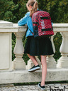 BAAGL  Rucsac școlar roșu skate teribear Baagl