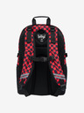 BAAGL  Rucsac școlar roșu skate teribear Baagl