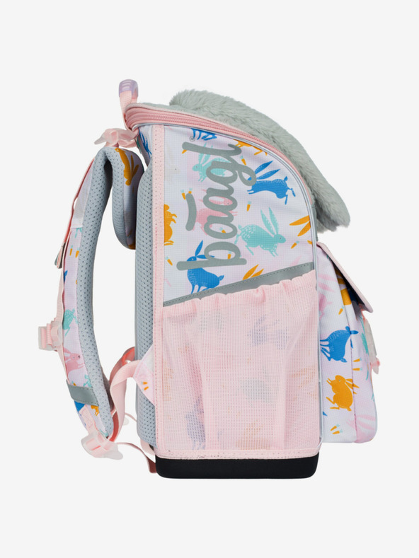 BAAGL  Ghiozdan școlar Bej Zippy Bunny Baagl